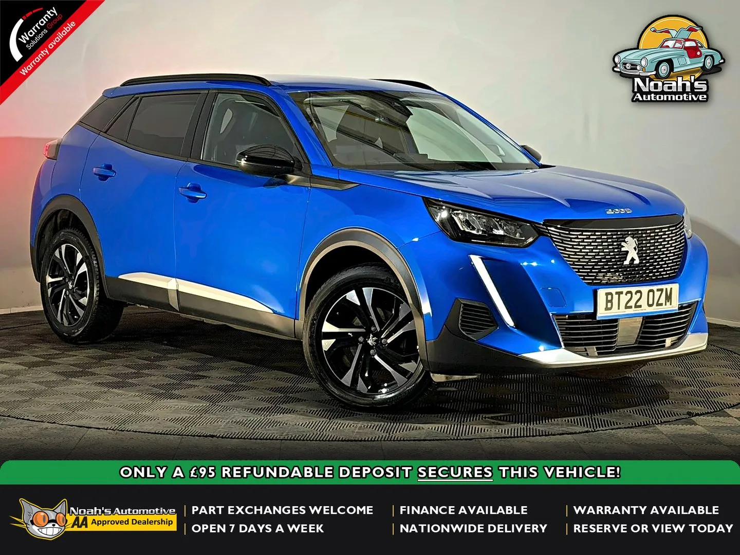 2022 Peugeot 2008 BLUEHDI ALLURE PREMIUM S/S