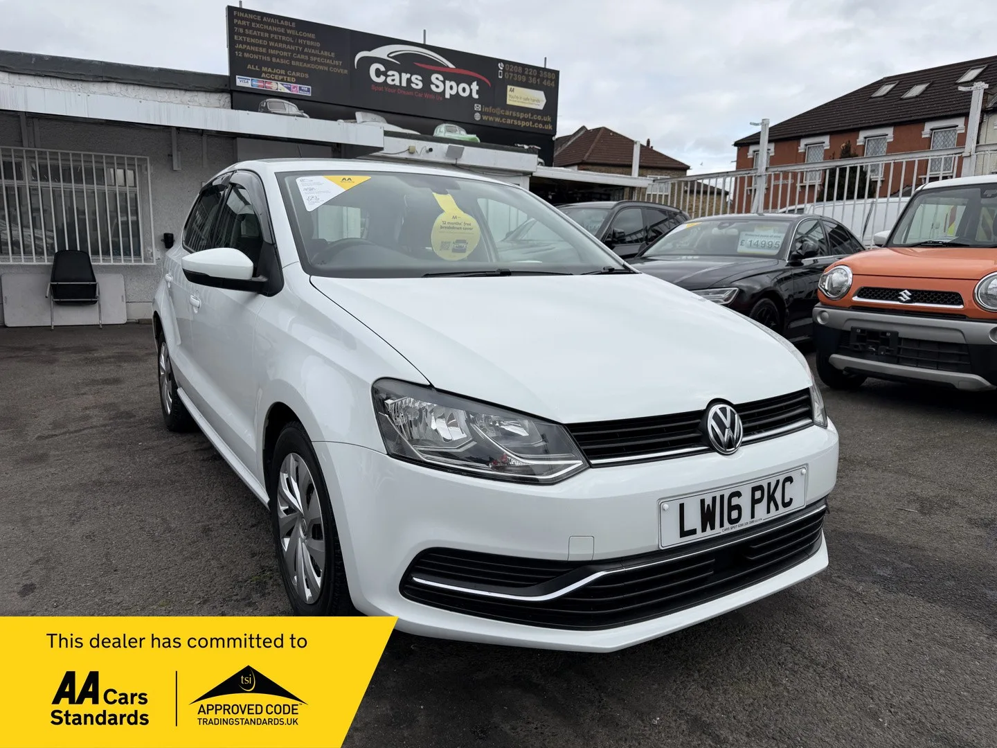 2016 Volkswagen Polo 1.2 TSI BLUE MOTION VERIFIED MILES FRESH IMPORTFINANCE AVB