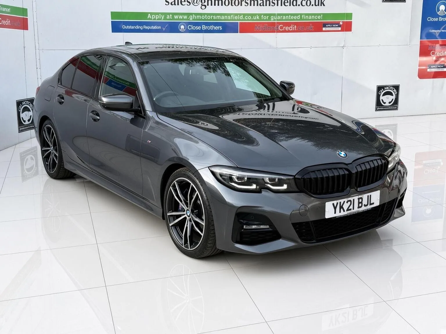 2021 BMW 3 Series 2.0 320d MHT M Sport Auto Euro 6 (s/s) 4dr