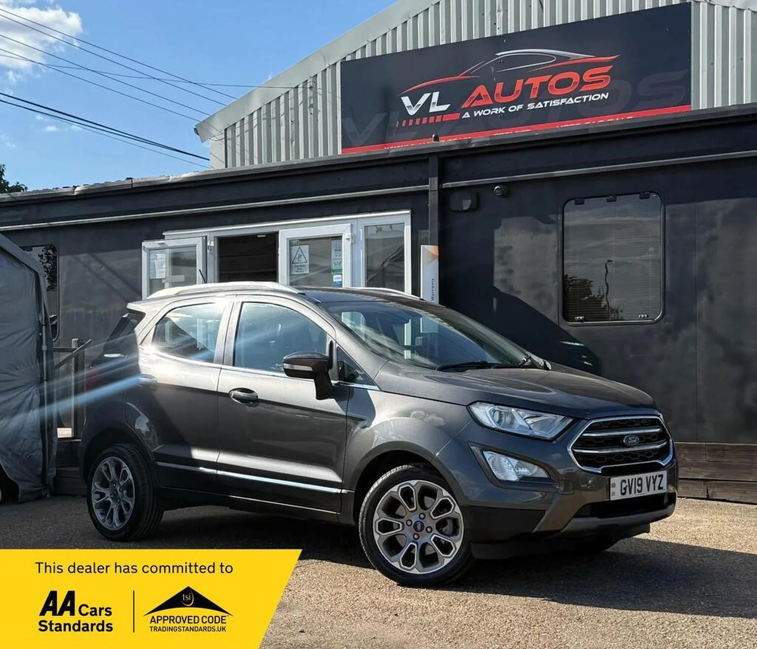 2019 Ford Ecosport 1.0T EcoBoost Titanium Auto Euro 6 (s/s) 5dr