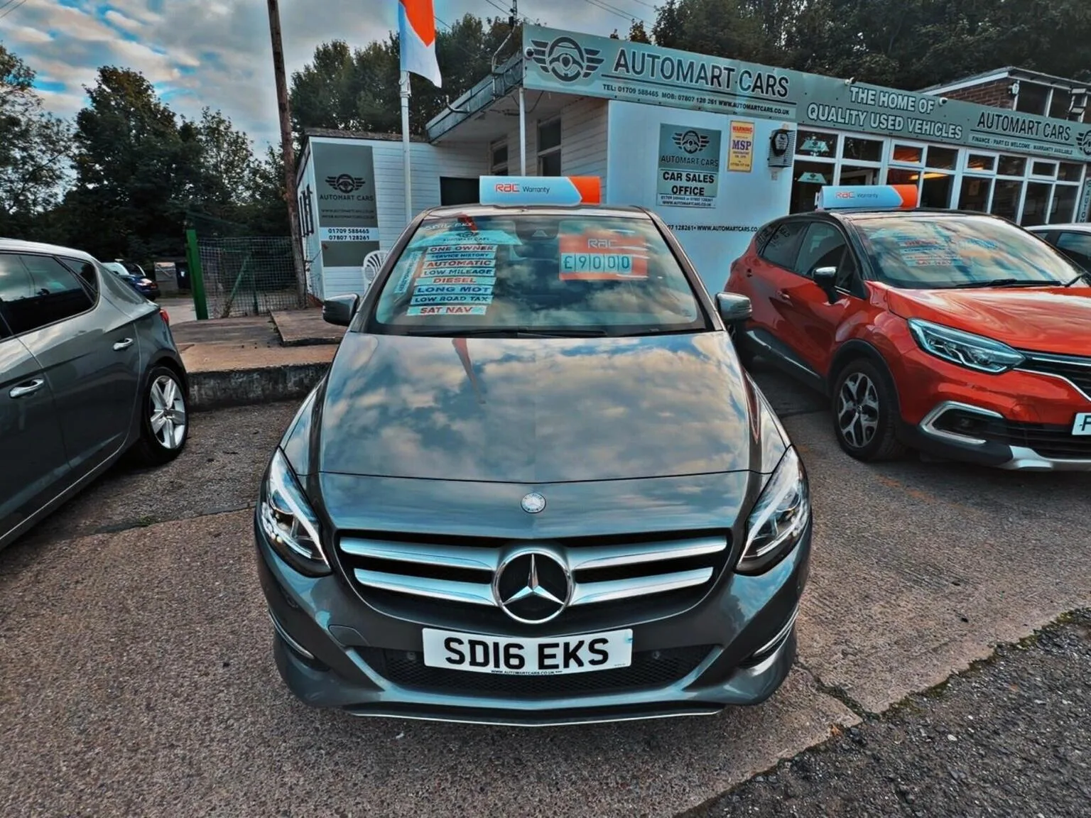 2016 Mercedes-Benz B Class 1.5 B180d Sport (Premium) 7G-DCT Euro 6 (s/s) 5dr