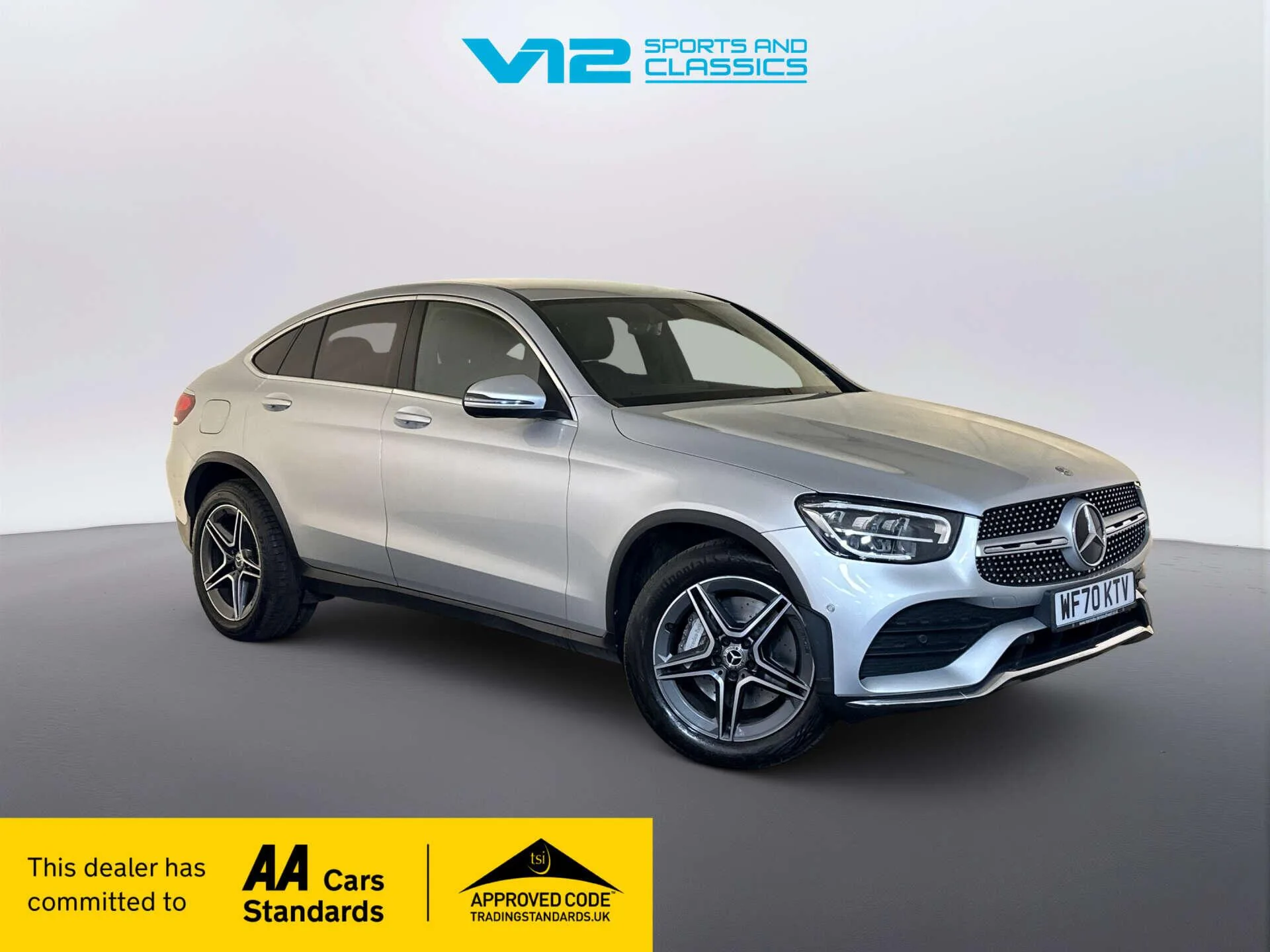 2020 Mercedes-Benz GLC 2.0 GLC220d AMG Line Coupe 5dr Diesel G-Tronic+ 4MATIC Euro 6 (s/s) (194 ps)