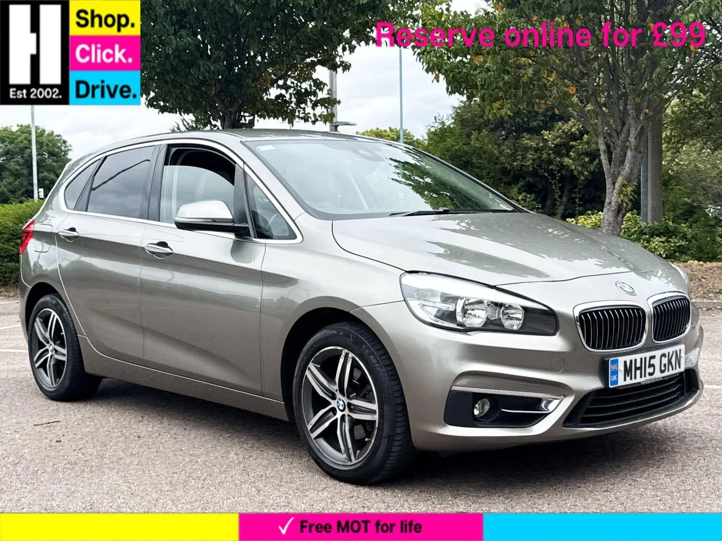 2015 BMW 2 Series 2.0 218d Luxury MPV 5dr Diesel Auto Euro 6 (s/s) (150 ps)