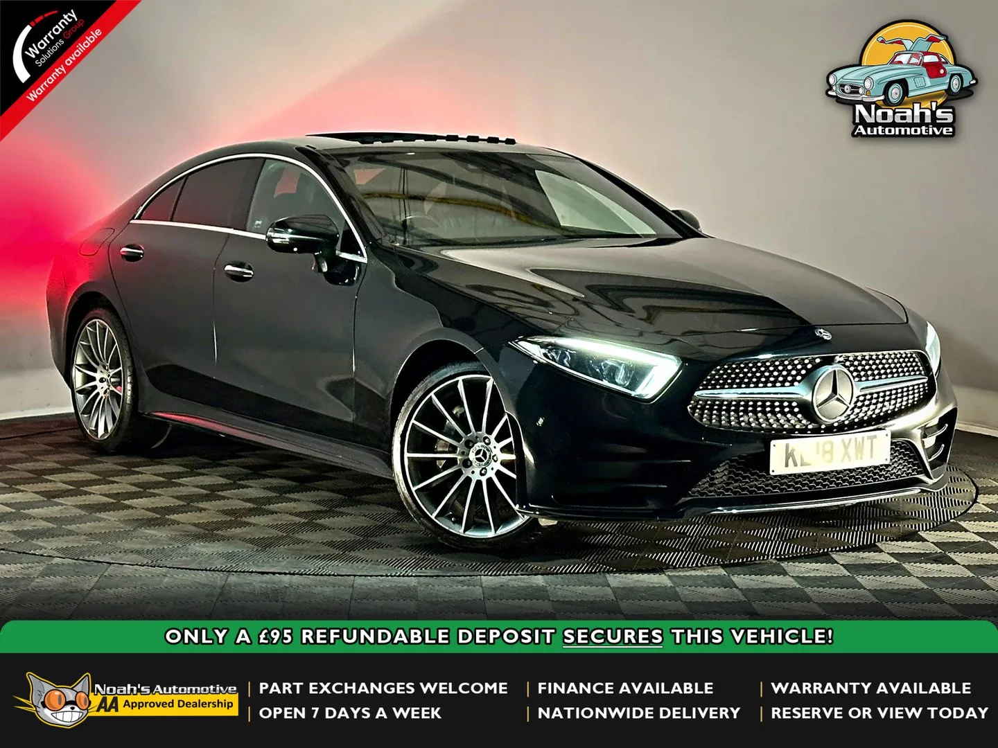 2018 Mercedes-Benz CLS CLS 350 D 4MATIC AMG LINE PREMIUM PLUS
