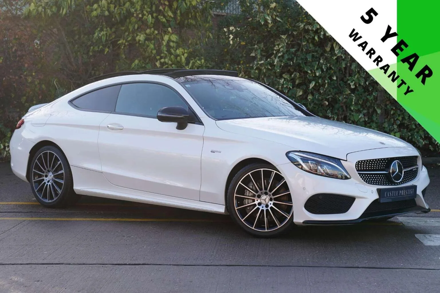 2018 Mercedes-Benz C Class 3.0 C43 V6 AMG (Premium Plus) G-Tronic+ 4MATIC Euro 6 (s/s) 2dr