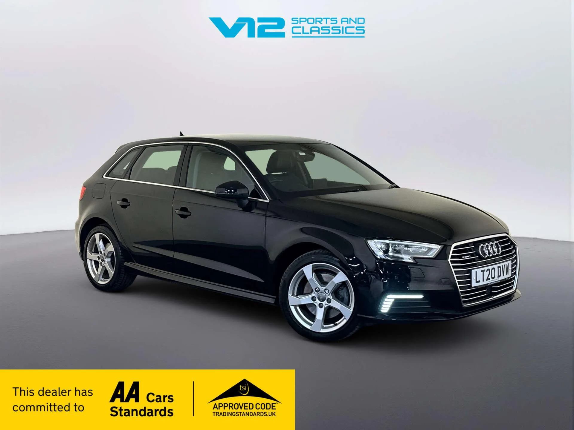 2020 Audi A3 1.4 TFSIe 40 e-tron Sportback 5dr Petrol Plug-in Hybrid S Tronic Euro 6 (s/s) 8.8kWh (204 ps)