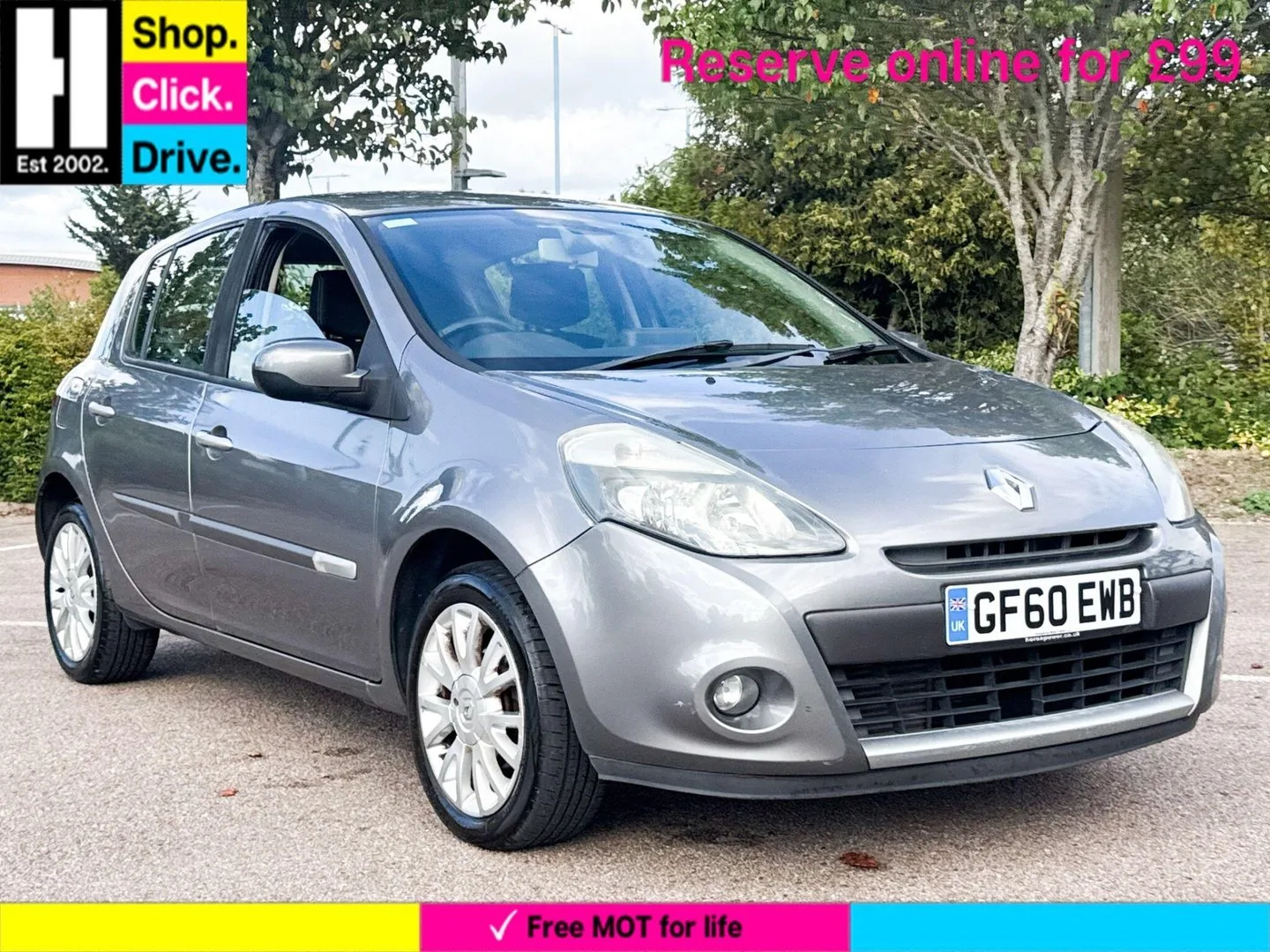 2010 Renault Clio 1.2 TCe Dynamique TomTom Hatchback 5dr Petrol Manual Euro 5 (100 ps)