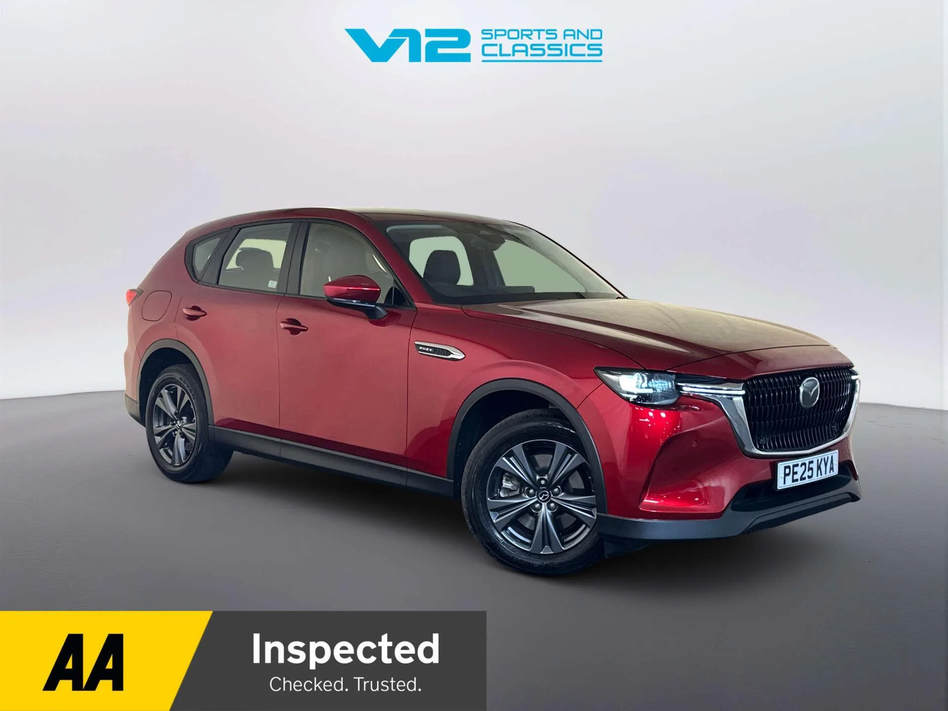 2025 Mazda CX-60 2.5 e-SKYACTIV 17.8kWh Exclusive-Line SUV 5dr Petrol Plug-in Hybrid Auto 4WD Euro 6 (327 ps)