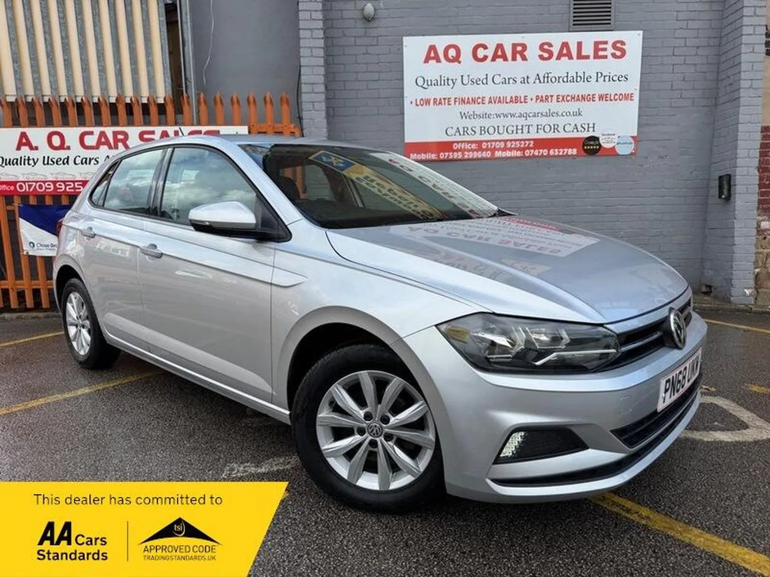 2018 Volkswagen Polo 1.0 SE Euro 6 (s/s) 5dr