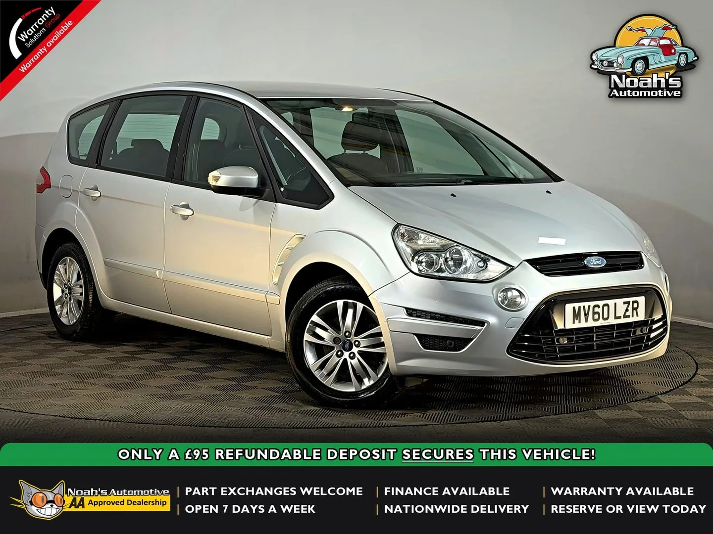 2010 Ford S-Max ZETEC TDCI 2.0 7 SEATER
