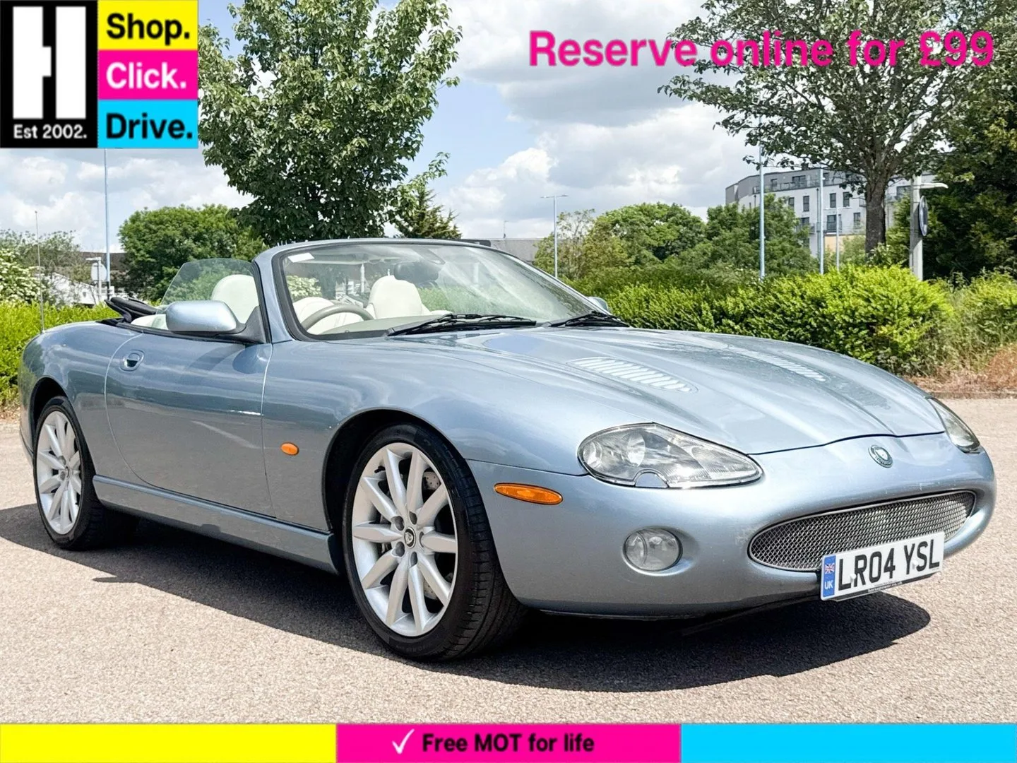 2004 Jaguar XKR 4.2 Convertible 2dr Petrol Automatic (304 g/km, 400 bhp)