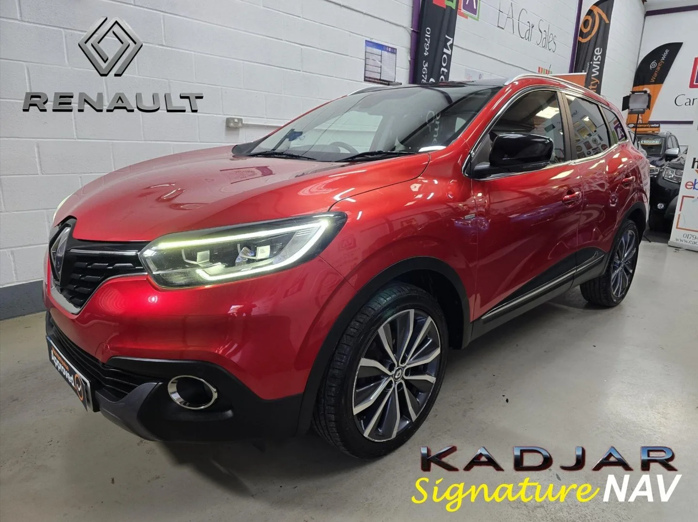 Renault Kadjar 2017 (67) 1.2 TCe Signature Nav Euro 6 (s/s) 5dr