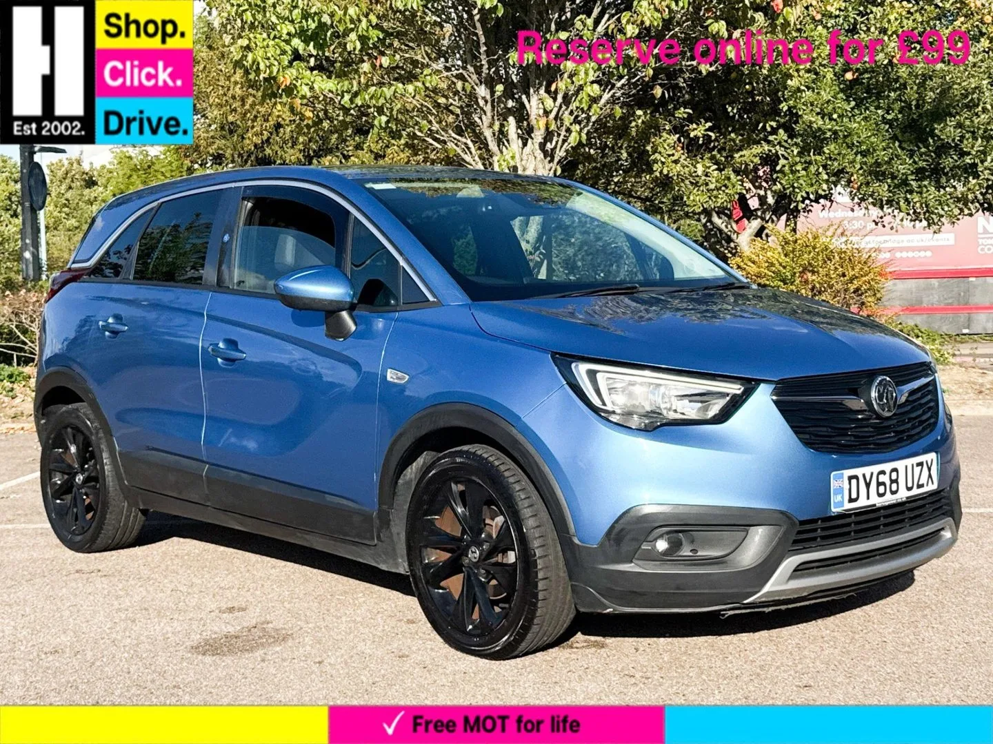 2019 Vauxhall Crossland X 1.2 Turbo GPF Tech Line Nav SUV 5dr Petrol Manual Euro 6 (s/s) (130 ps)