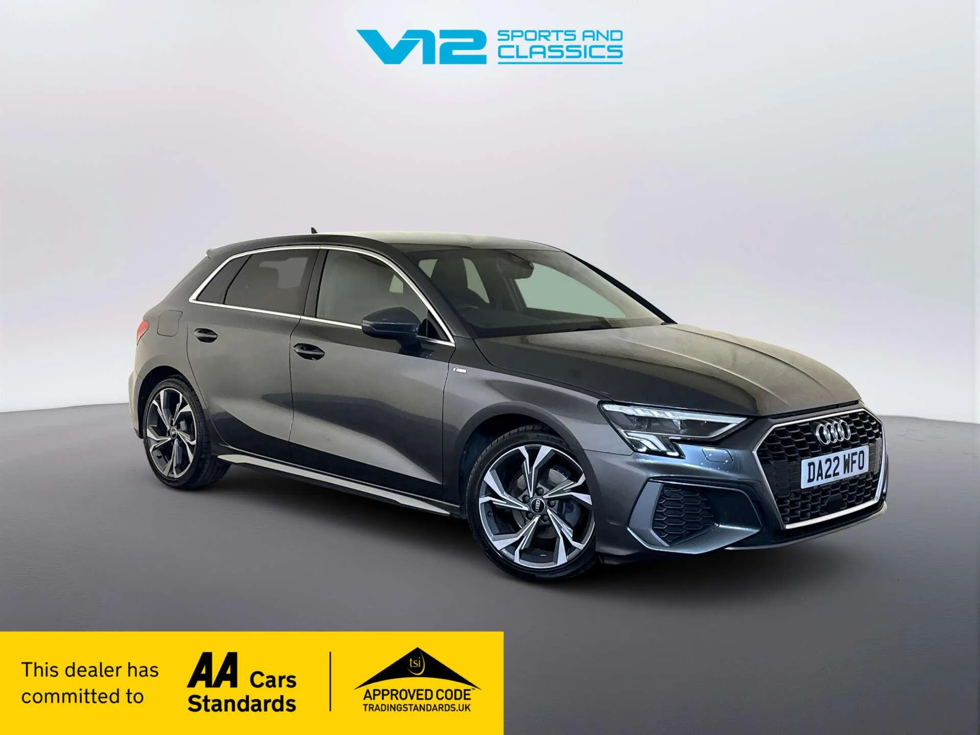 2022 Audi A3 1.5 TFSI 35 S line Sportback 5dr Petrol Manual Euro 6 (s/s) (150 ps)