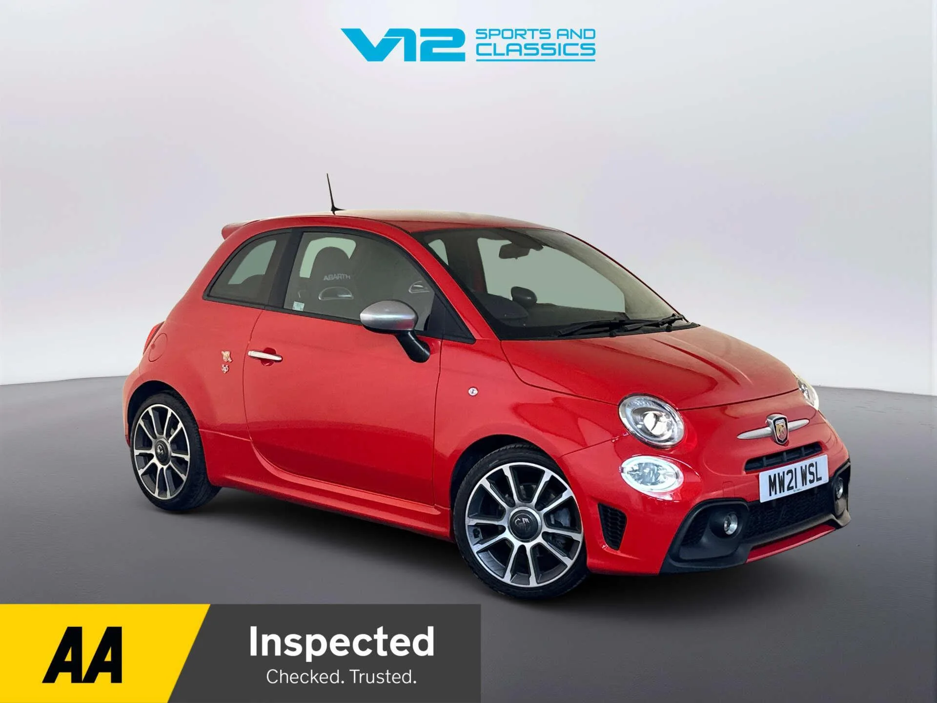 2021 Abarth 595 1.4 T-Jet Turismo 70th Hatchback 3dr Petrol Manual Euro 6 (165 bhp)