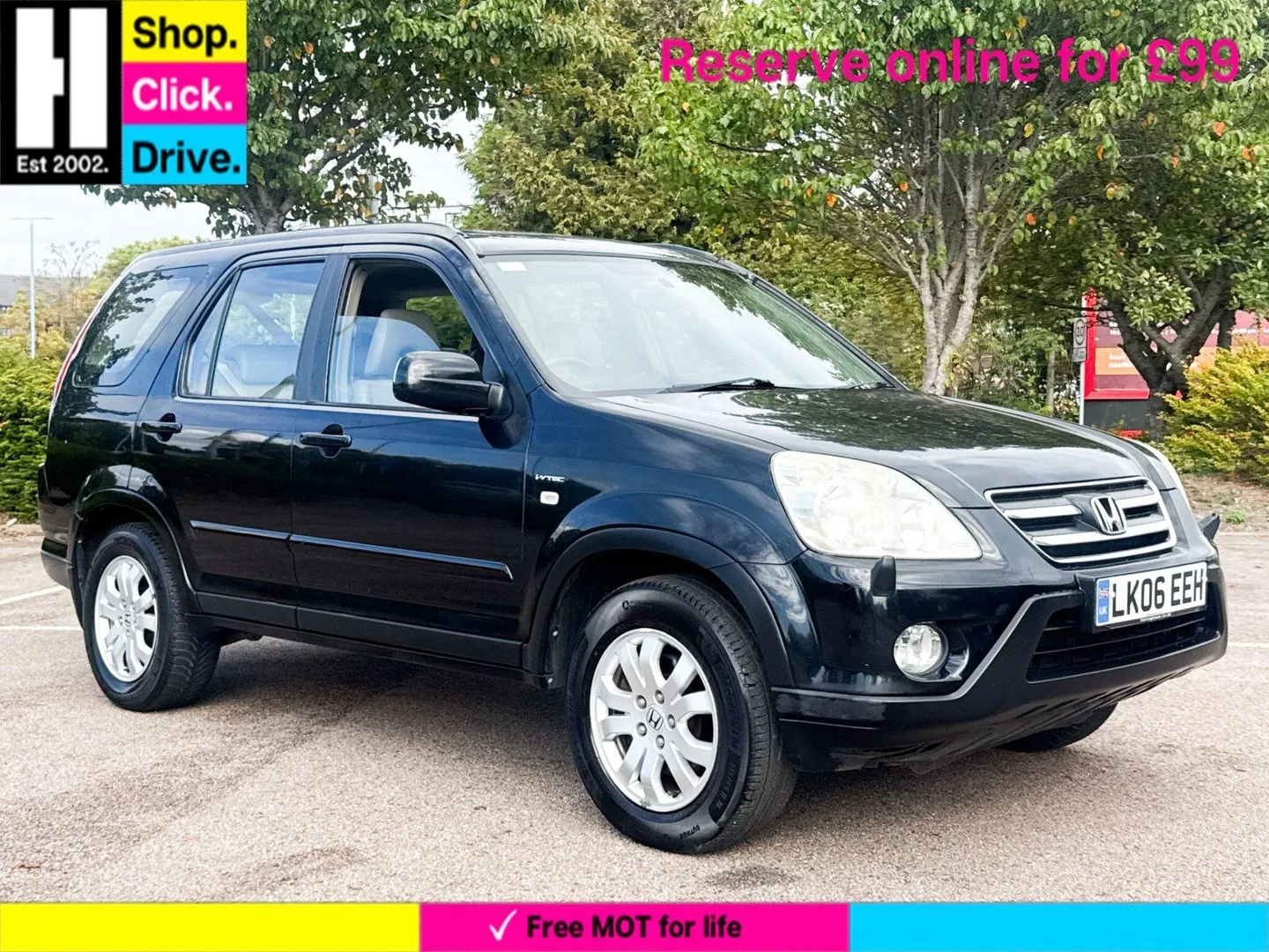 2006 Honda CR-V 2.0 i-VTEC Executive SUV 5dr Petrol Automatic (220 g/km, 150 bhp)