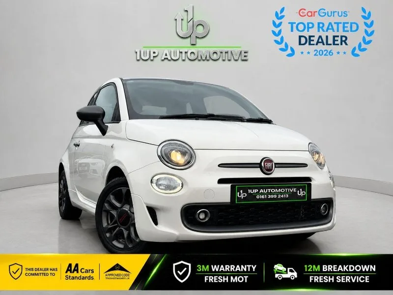 2017 Fiat 500 1.2 S Hatchback 3dr Petrol Manual Euro 6 (s/s) (69 bhp)
