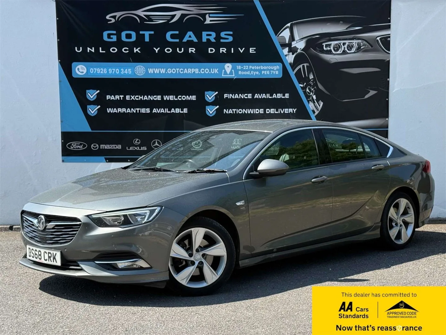 2018 Vauxhall Insignia 1.6i Turbo SRi VX Line Nav Grand Sport 5dr Petrol Manual Euro 6 (s/s) (200