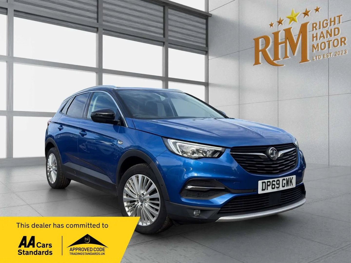 2020 Vauxhall Grandland X 1.2 Turbo Business Edition Nav SUV 5dr Petrol Manual Euro 6 (s/s) (130 ps)