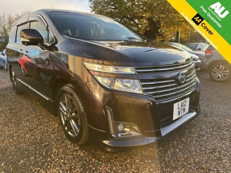 2012 Nissan Elgrand 2012 Highway Star 2.5 VVT-i Auto,MPV,8 S