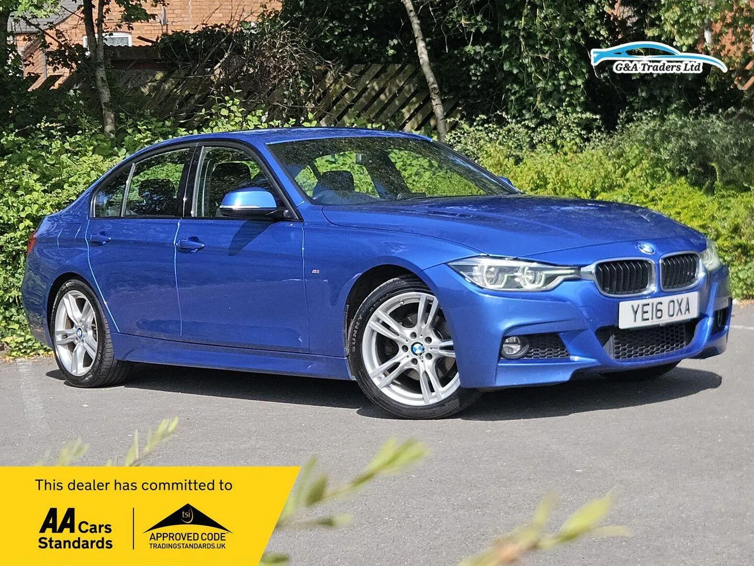 2016 BMW 3 Series 2.0 320d M Sport Auto Euro 6 (s/s) 4dr