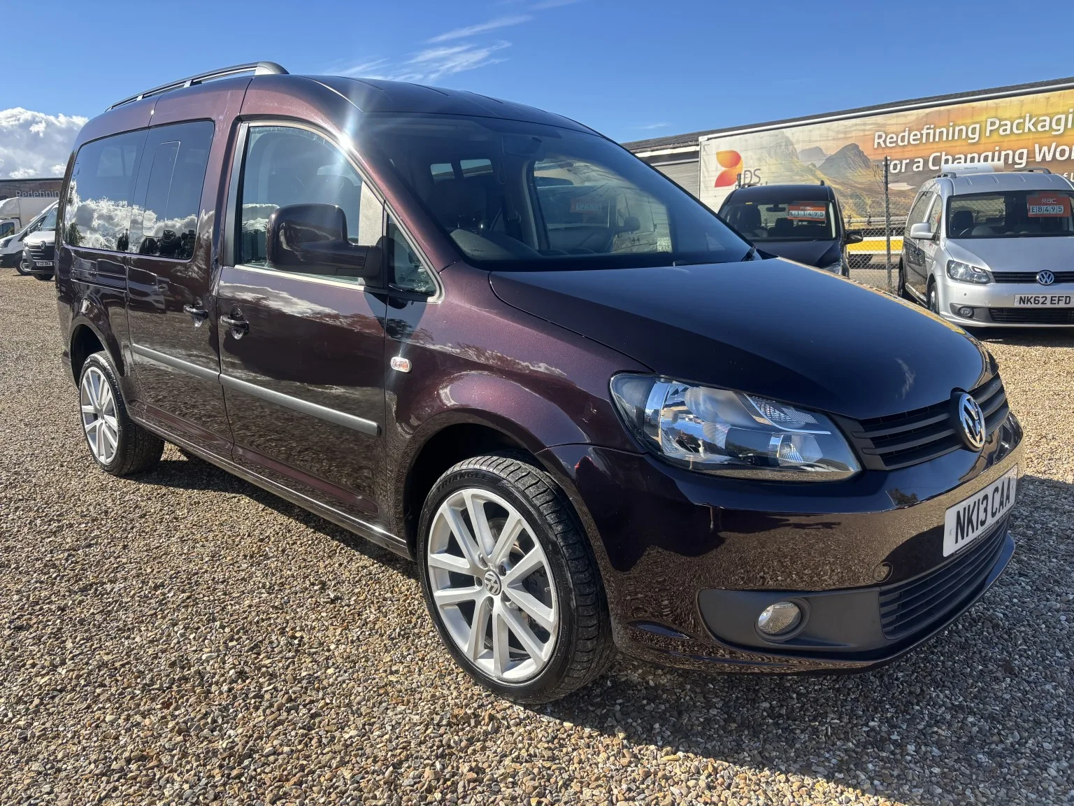 2013 Volkswagen Caddy Maxi Life 7 SEAT AUTO WAV WHEELCHAIR ACCESSIBLE VEHICLE AUTOMATIC 1.6 TDI CR