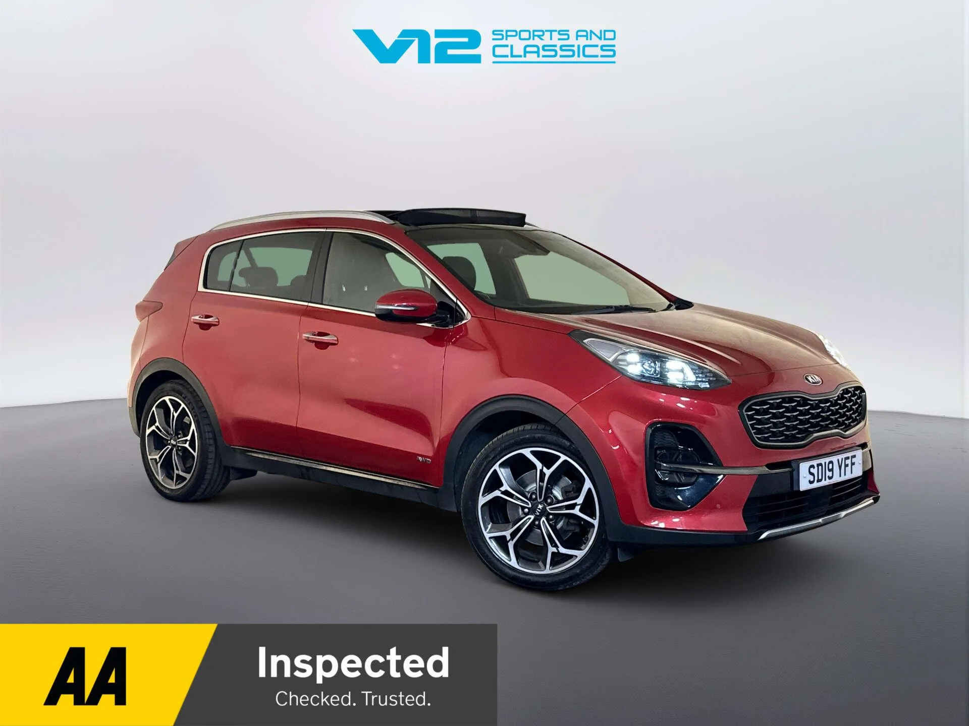 2019 Kia Sportage 2.0 CRDi EcoDynamics+ GT-Line S SUV 5dr Diesel Auto AWD Euro 6 (s/s) (182 bhp)