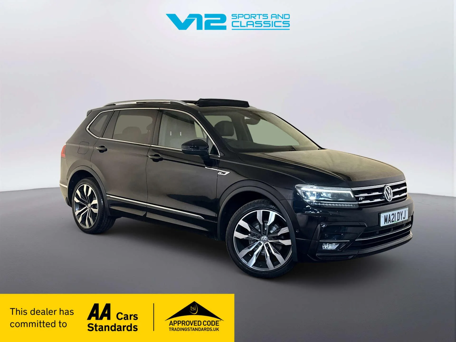 2021 Volkswagen Tiguan Allspace 1.5 TSI EVO R-Line Tech SUV 5dr Petrol DSG Euro 6 (s/s) (150 ps)