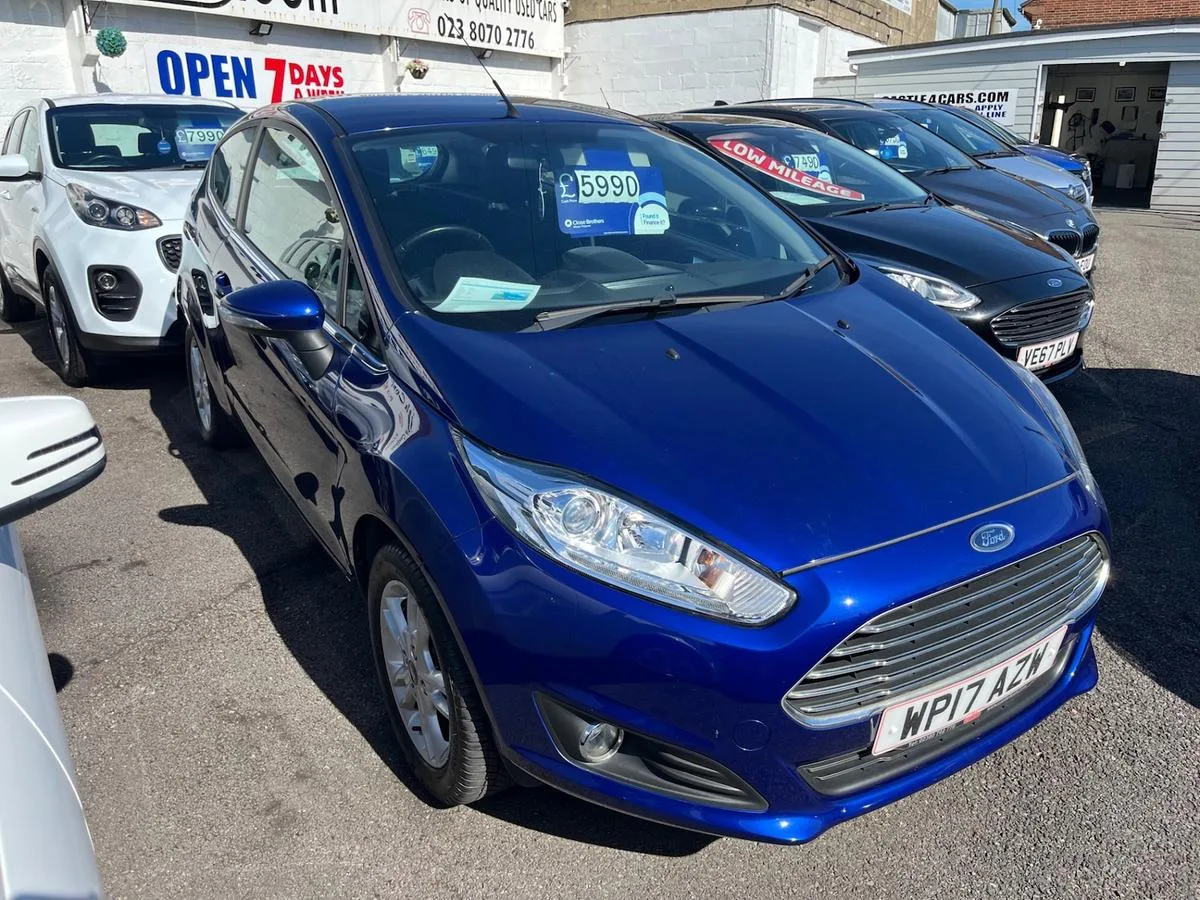 2017 Ford Fiesta 1.25 82 Zetec 3dr