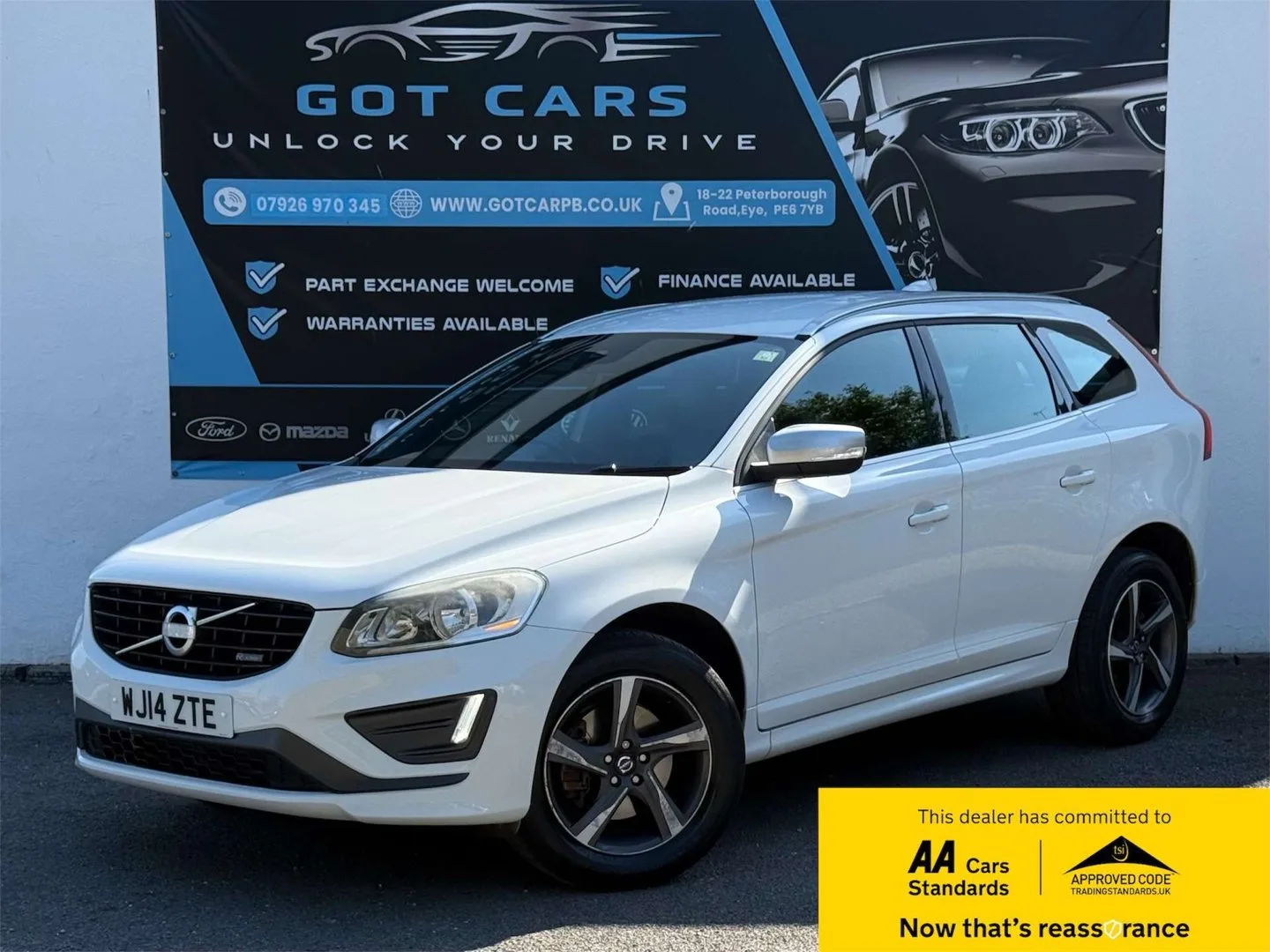 2014 Volvo XC60 2.4 D5 R-Design Nav SUV 5dr Diesel Geartronic AWD Euro 5 (215 ps)