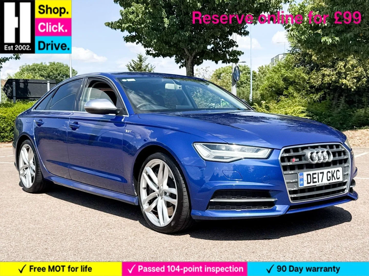 2017 Audi S6 4.0 TFSI V8 Saloon 4dr Petrol S Tronic quattro Euro 6 (s/s) (450 ps)