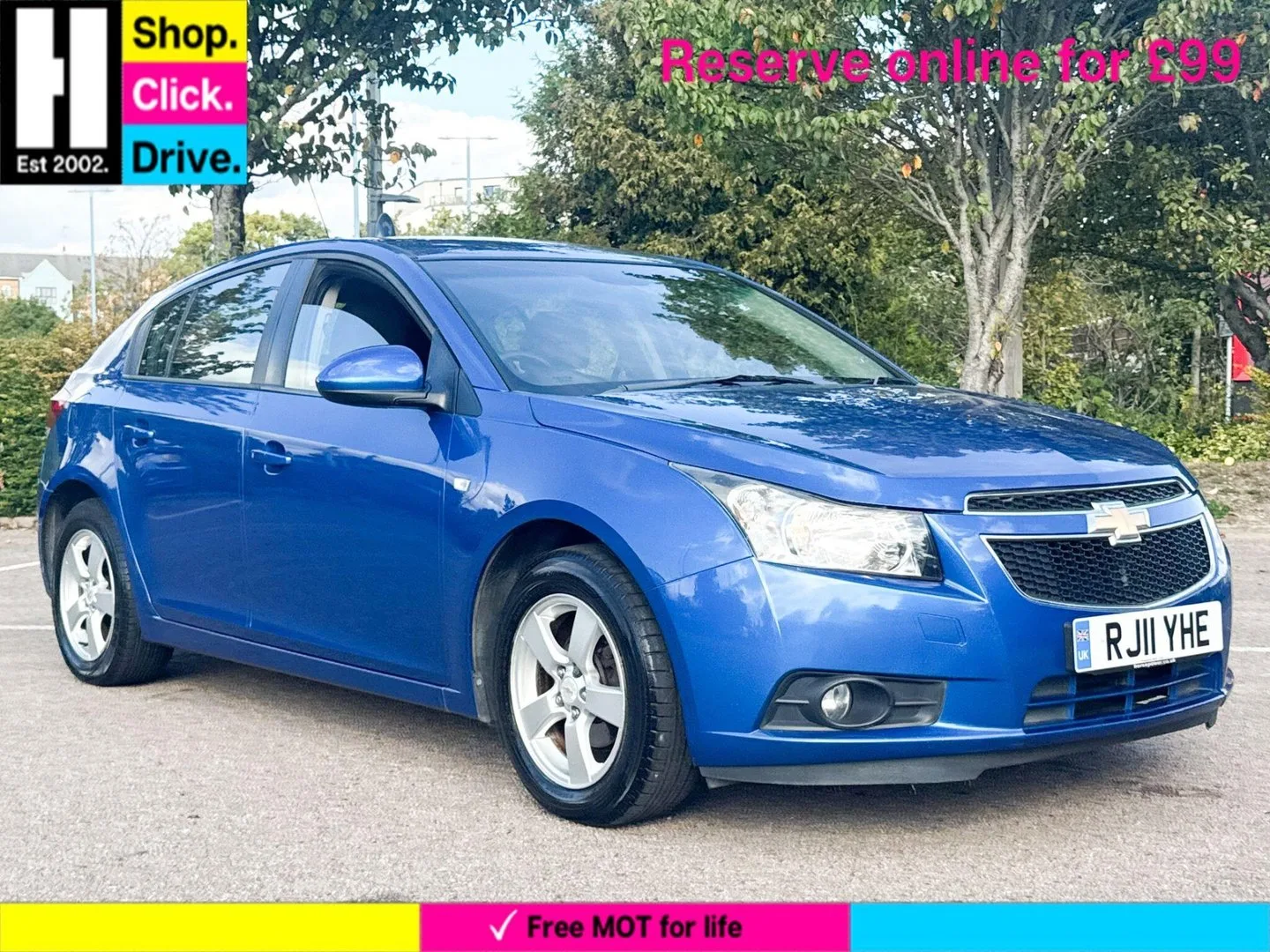 2011 Chevrolet Cruze 1.6 LT Hatchback 5dr Petrol Manual Euro 5 (124 ps)