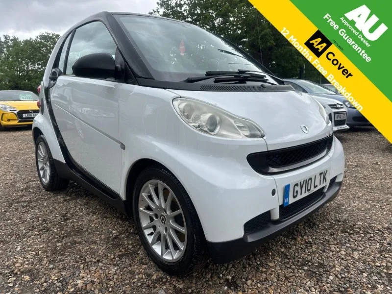 2010 smart ForTwo 1.0 MHD Passion SoftTouch Euro 5 (s/s) 2dr