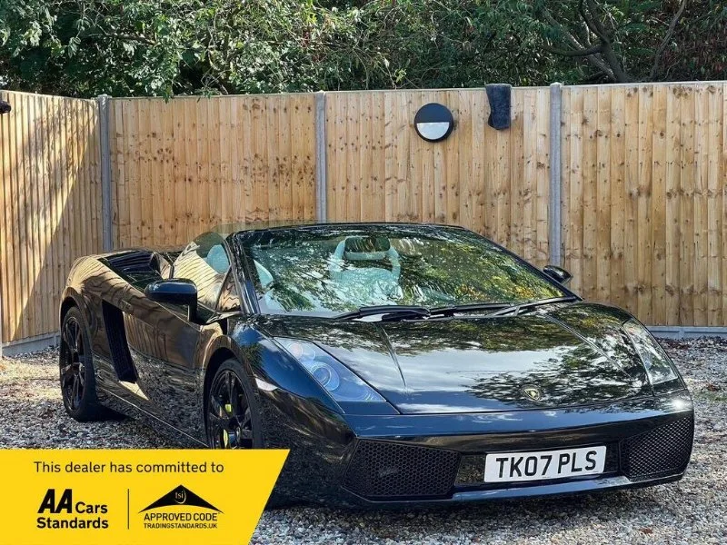 2007 Lamborghini Gallardo 5.0 V10 Spyder EGear 4WD Euro 4 2dr