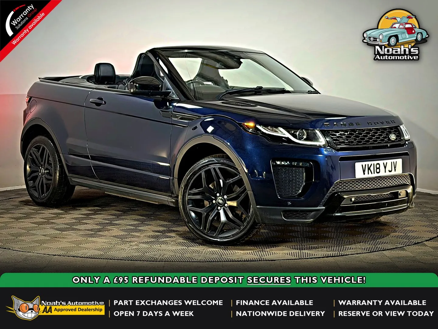 2018 Land Rover Range Rover Evoque HSE DYNAMIC 2.0 TD4 AUTOMATIC 4WD