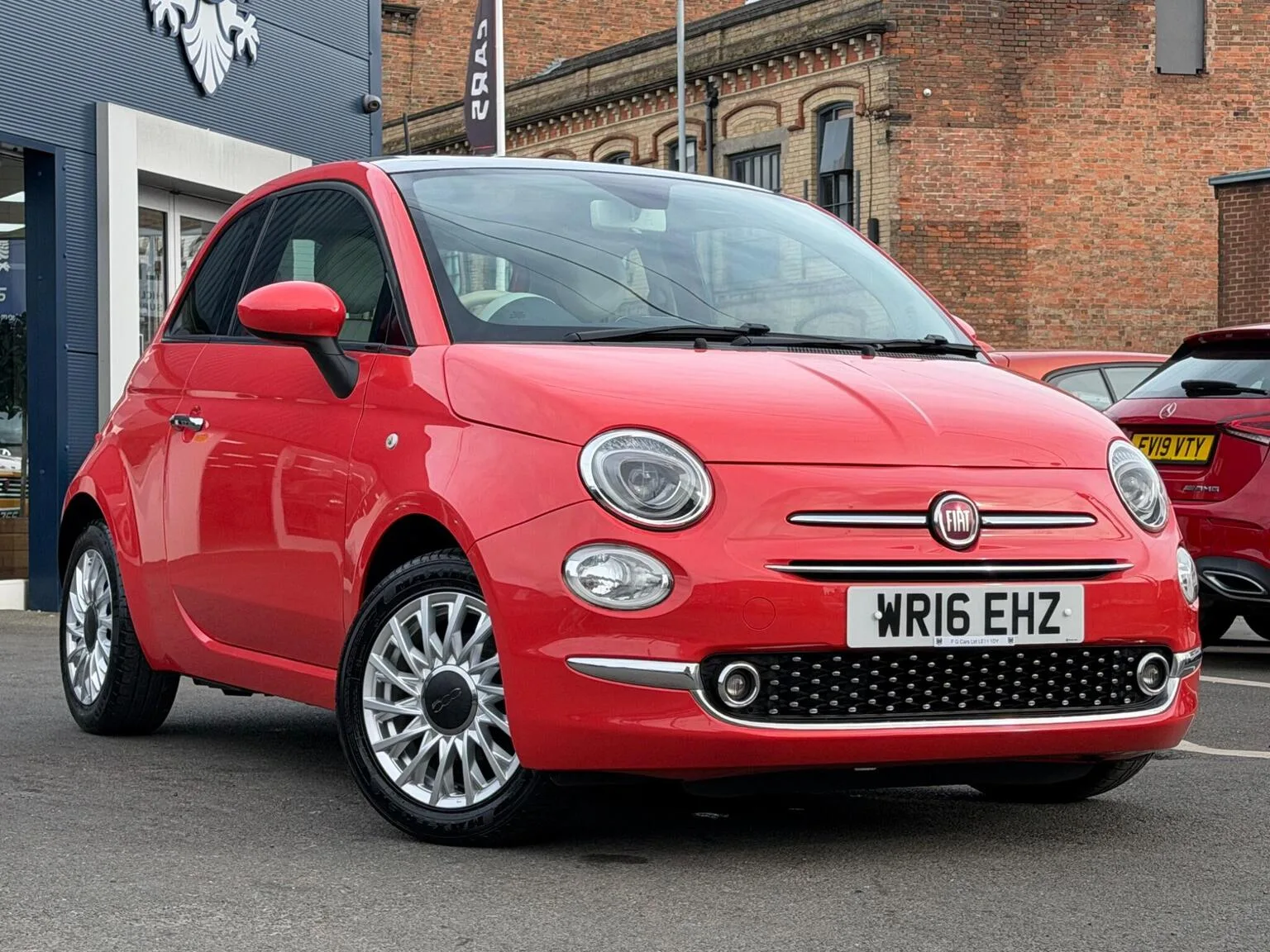 2016 Fiat 500 1.2 Lounge Euro 6 (s/s) 3dr