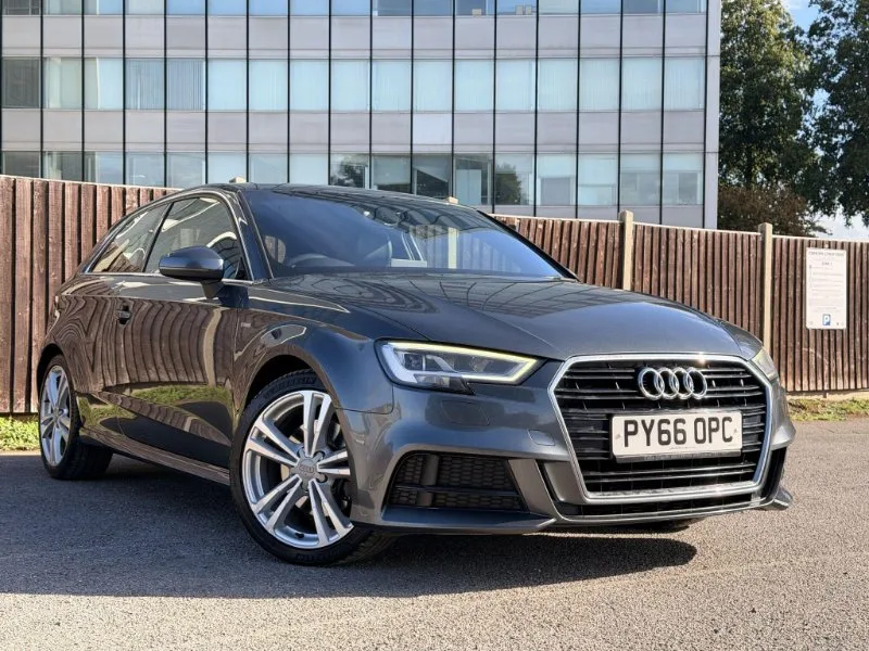 2016 Audi A3 2.0 TFSI S line Hatchback 3dr Petrol Manual Euro 6 (s/s) (190 ps)