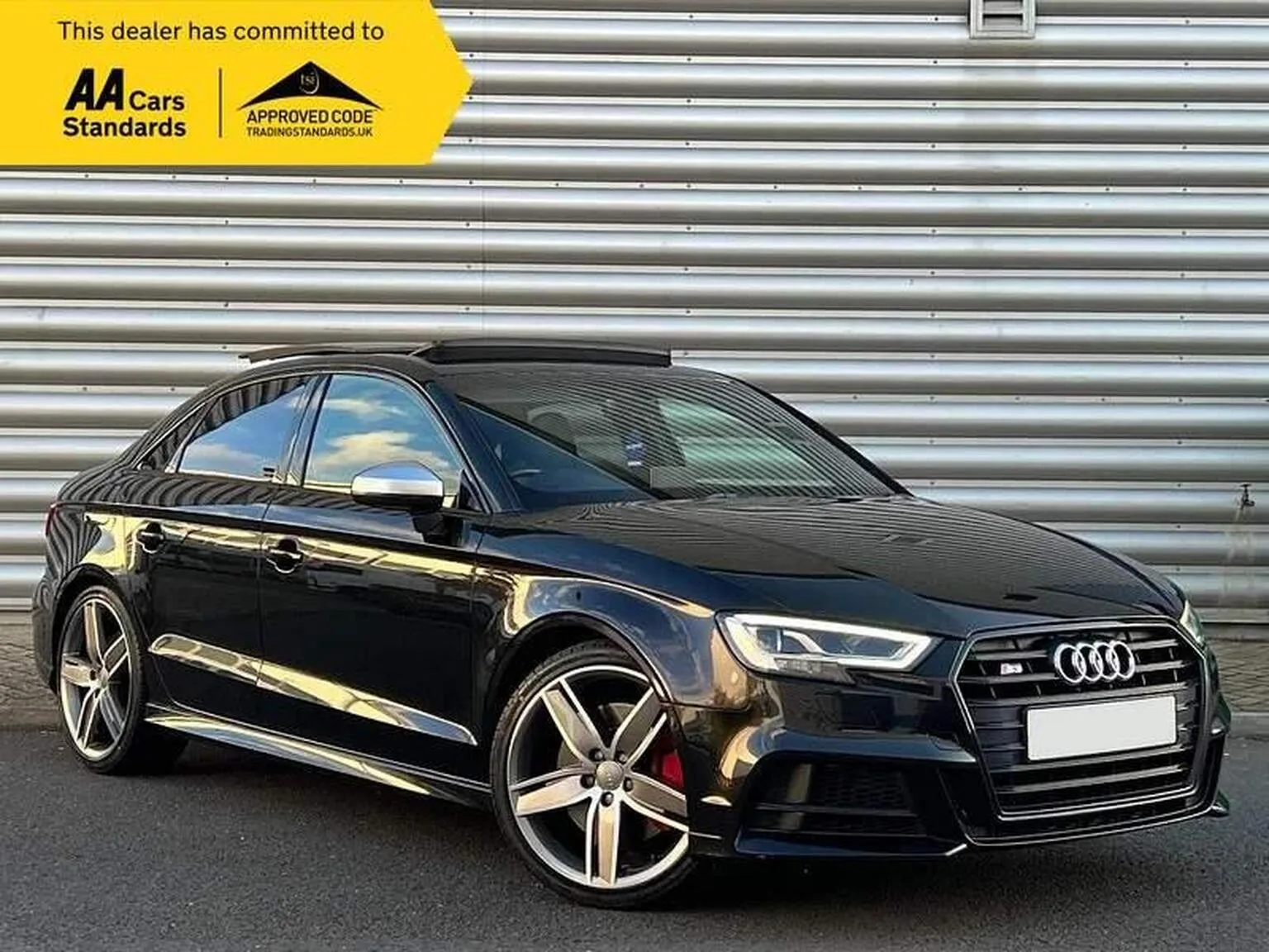 2019 Audi S3 2.0 TFSI Black Edition S Tronic quattro Euro 6 (s/s) 4dr