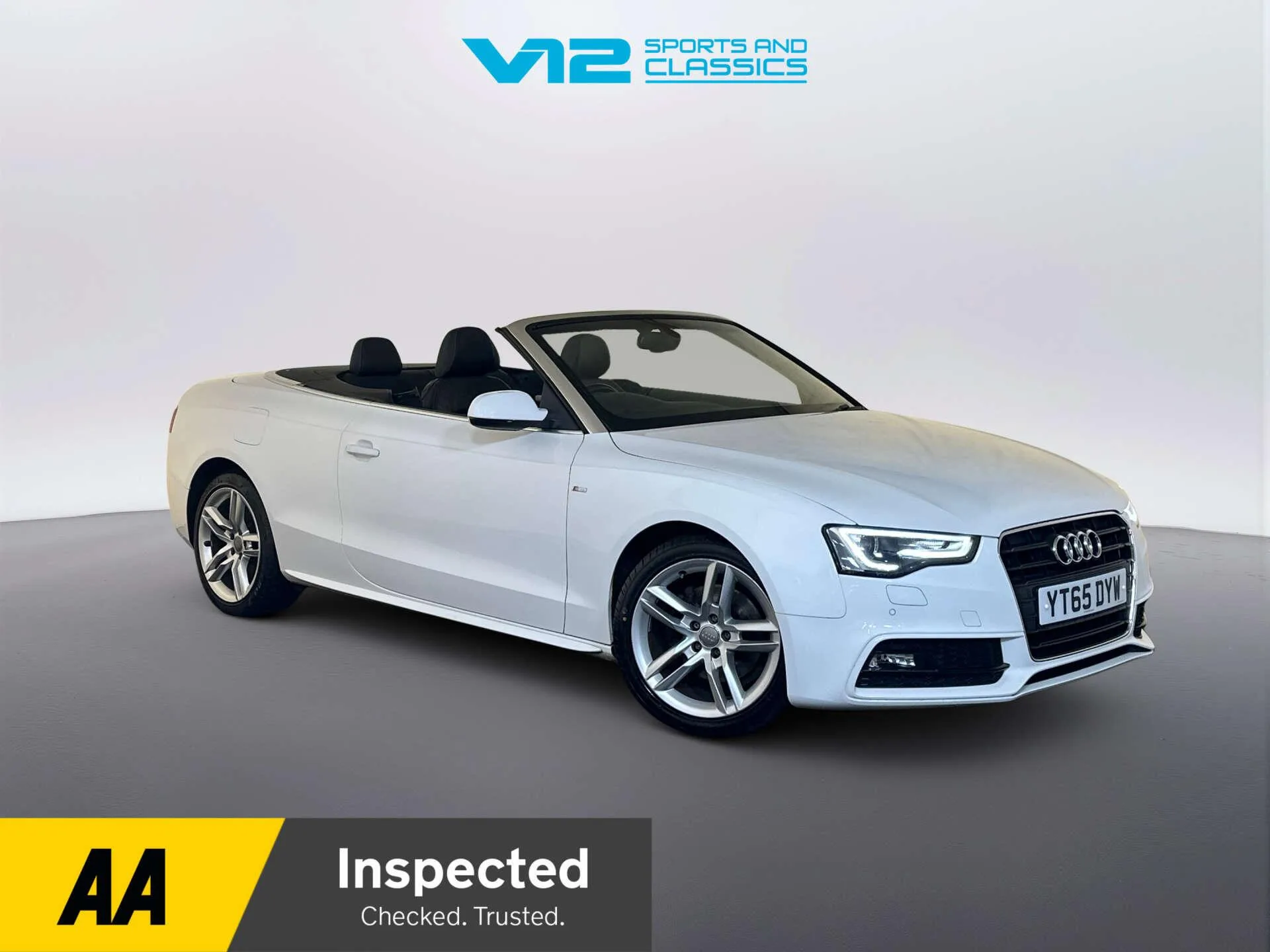 2015 Audi A5 Cabriolet 2.0 TDI S line Convertible 2dr Diesel Multitronic Euro 6 (s/s) (190 ps)