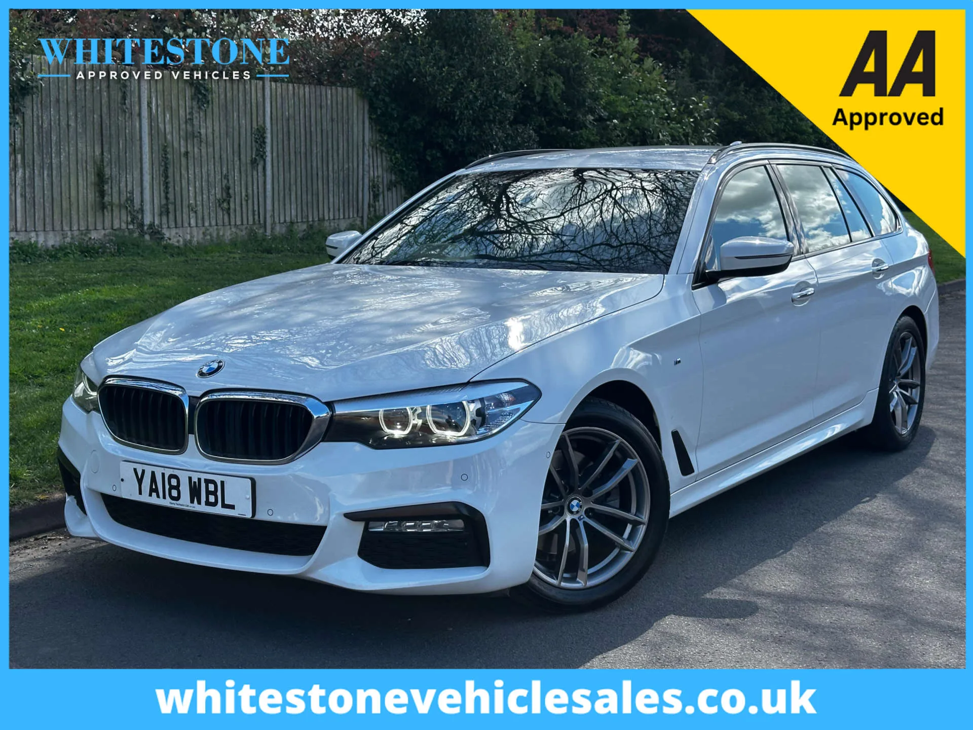 2018 BMW 5 Series 2.0 520d xDrive M Sport Auto 4WD 5dr
