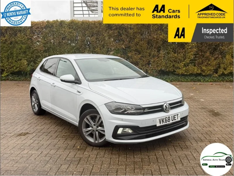 2018 Volkswagen Polo 1.0 TSI GPF R-Line Hatchback 5dr Petrol Manual Euro 6 (s/s) (95 ps)