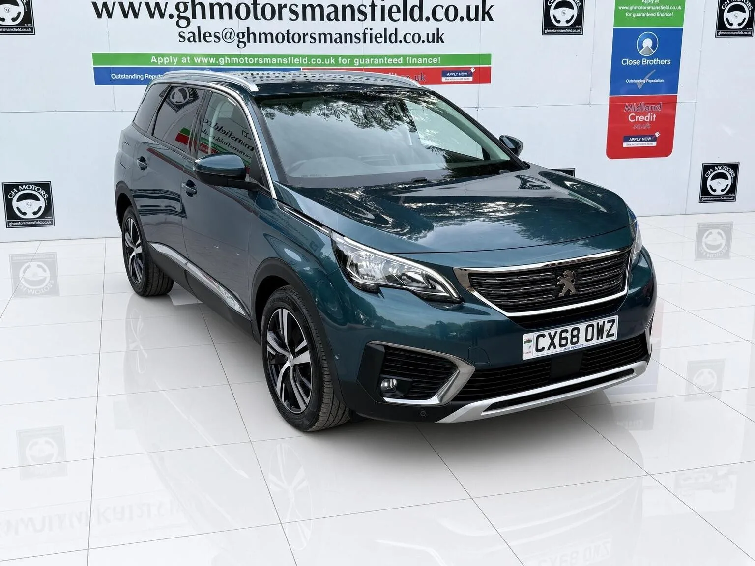2018 Peugeot 5008 1.5 BlueHDi Allure EAT Euro 6 (s/s) 5dr