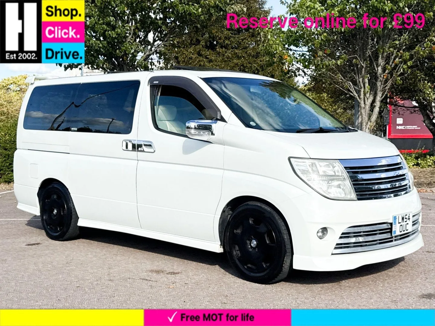 2004 Nissan Elgrand 3.5 V6 Rider Autech 5dr Auto