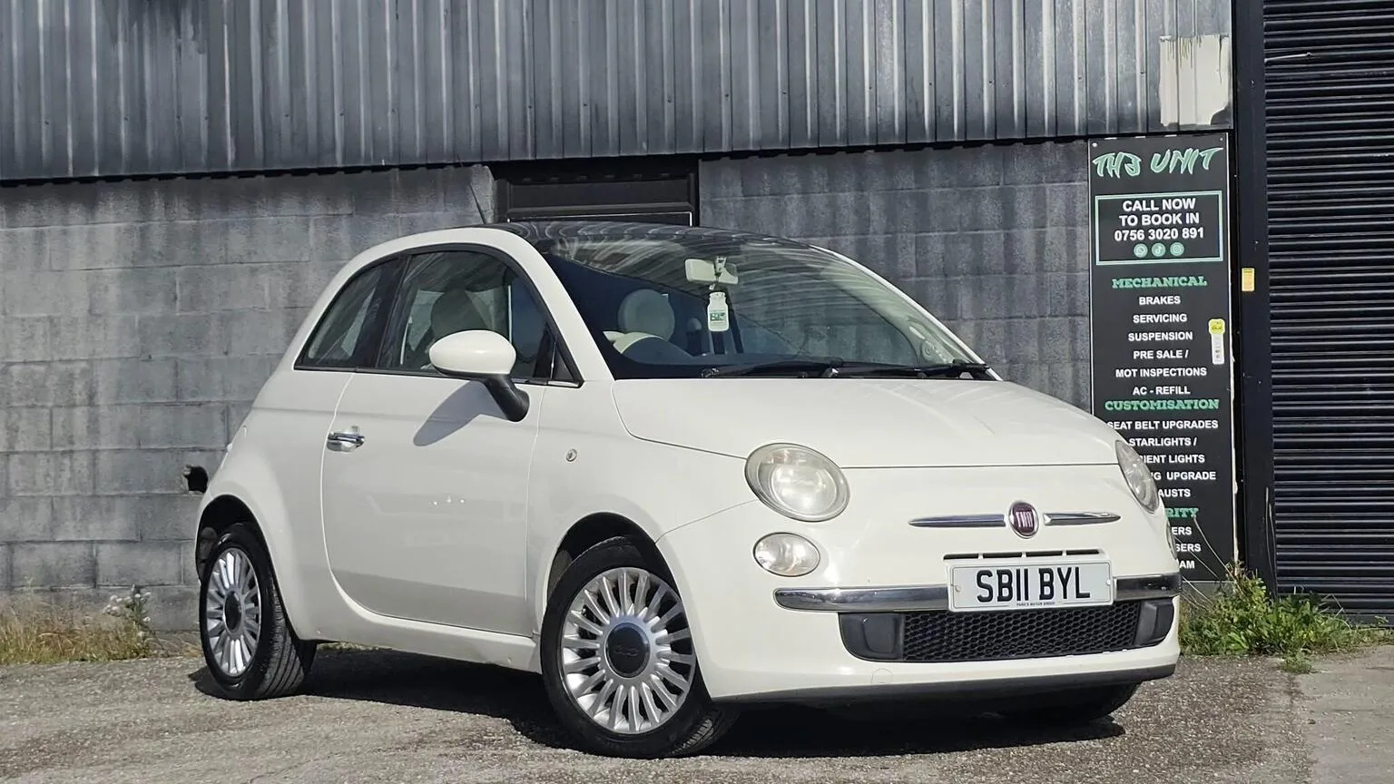 2011 Fiat 500 1.2 Lounge Euro 5 (s/s) 3dr