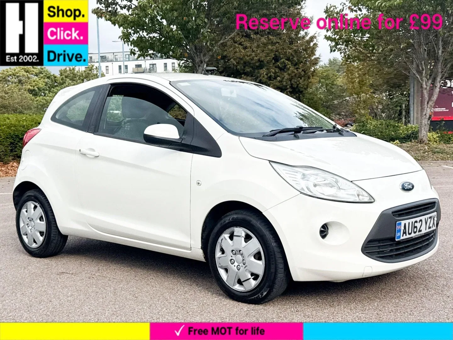 2012 Ford Ka 1.2 Edge Hatchback 3dr Petrol Manual Euro 5 (s/s) (69 ps)