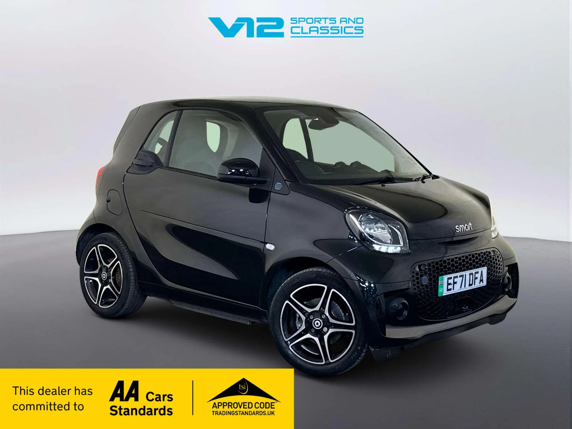 2022 smart fortwo 17.6kWh Premium Coupe 2dr Electric Auto (22kW Charger) (82 ps)