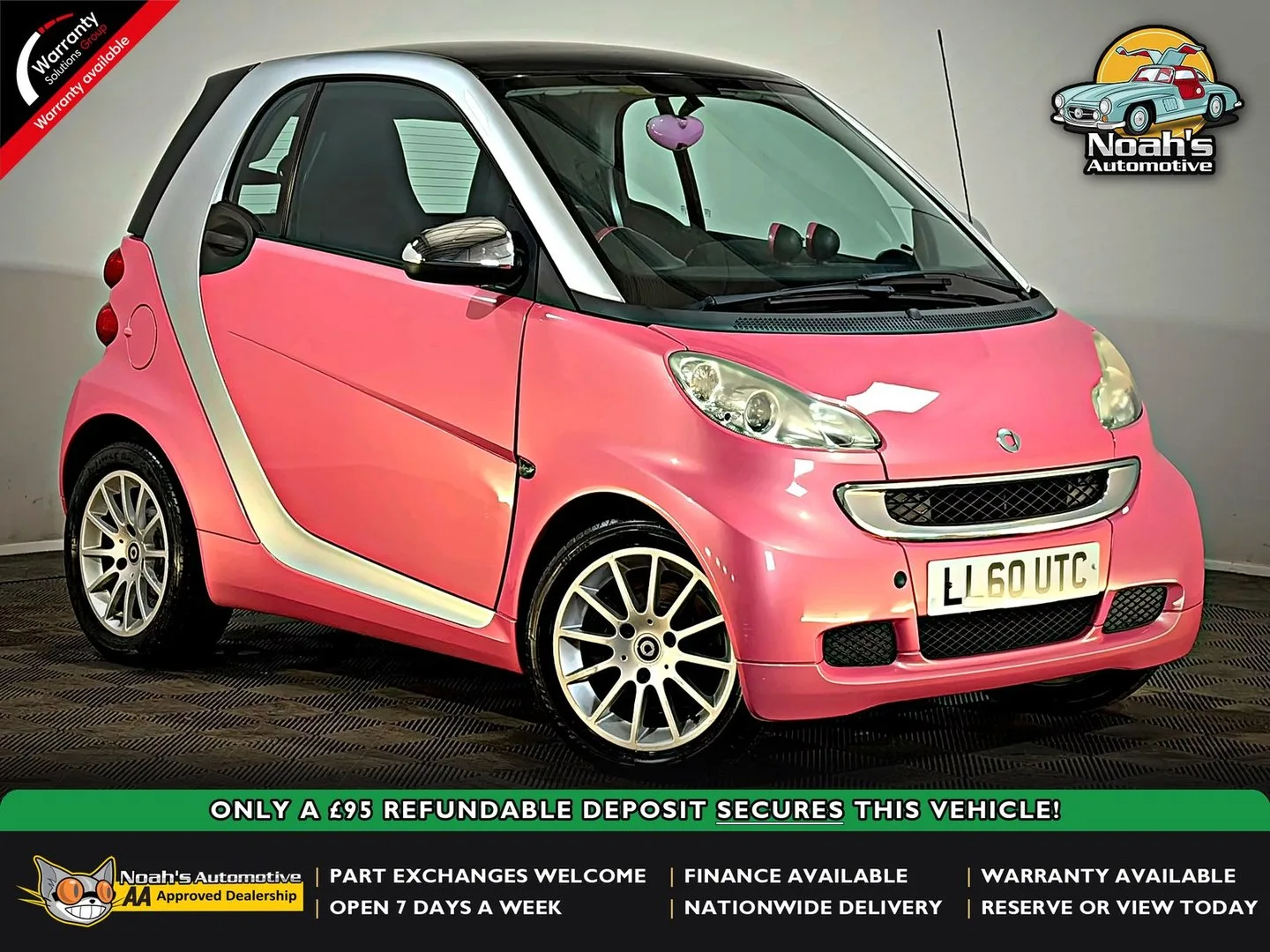 2011 Smart Fortwo Coupe PASSION MHD AUTOMATIC