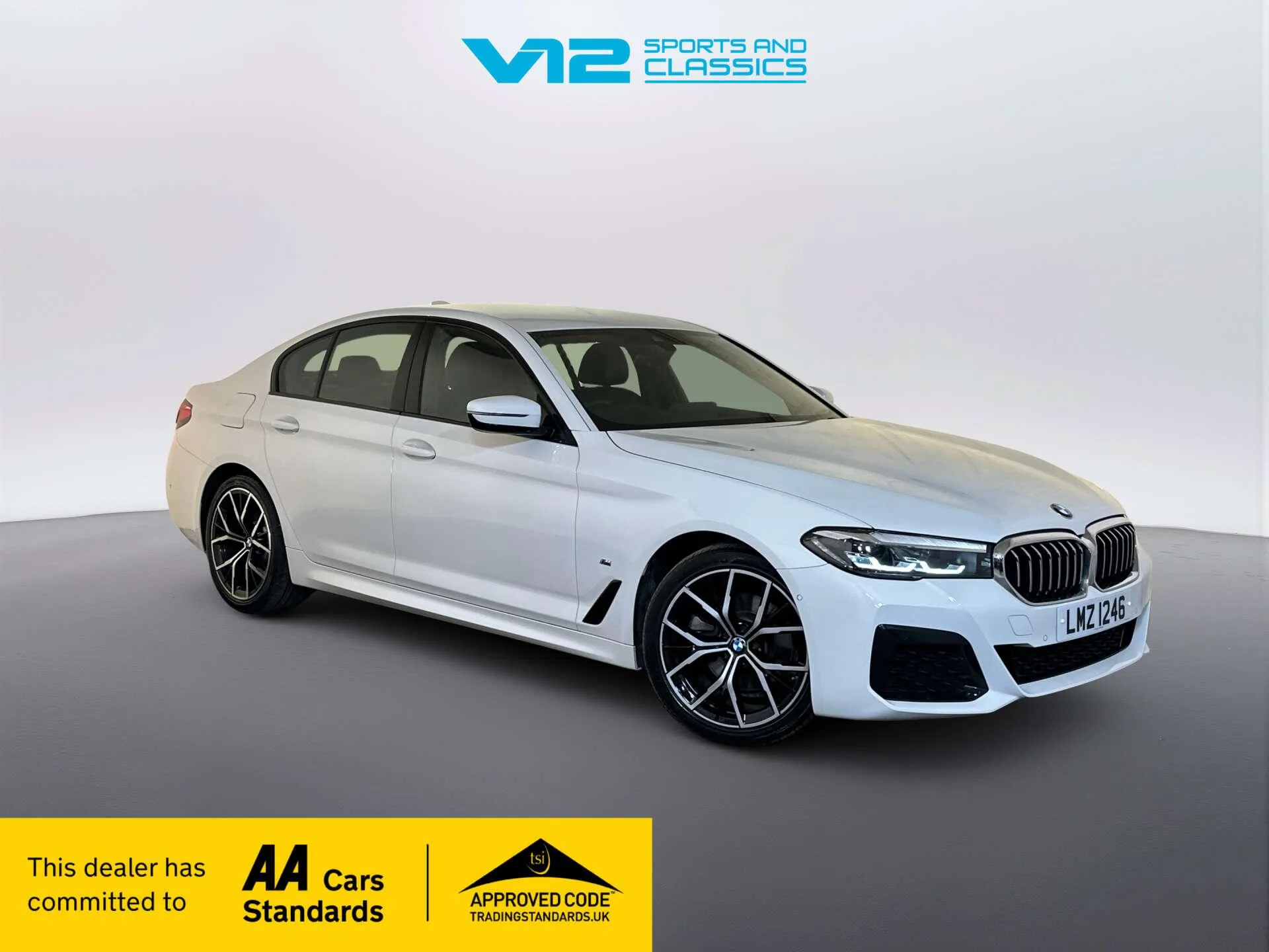 2023 BMW 5 Series 2.0 520d MHT M Sport Saloon 4dr Diesel Hybrid Steptronic xDrive Euro 6 (s/s) (190 ps)