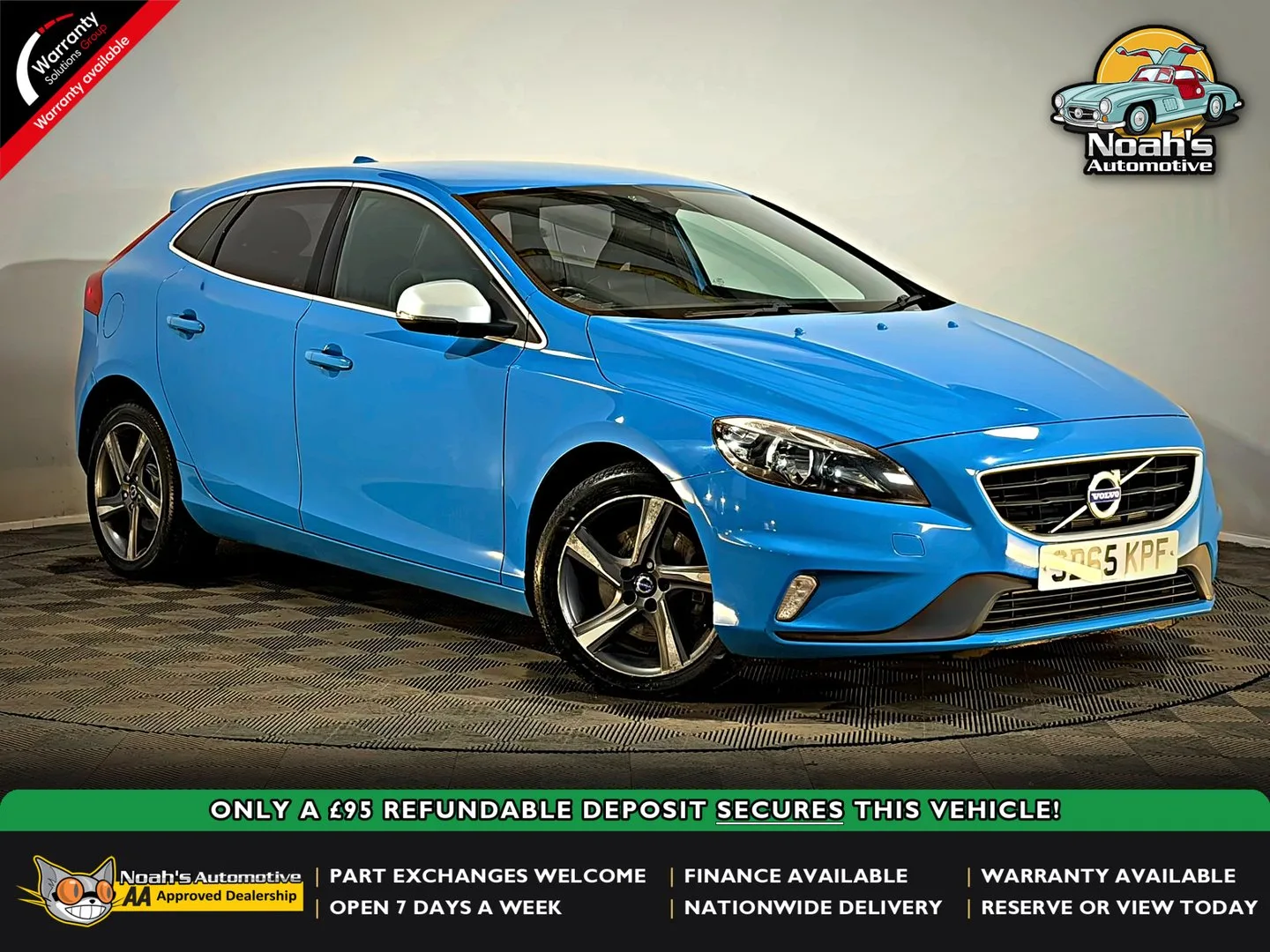2015 Volvo V40 R-DESIGN D3 MANUAL