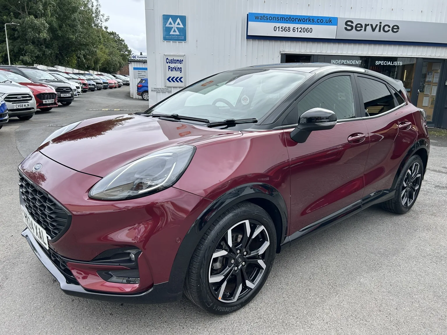 2024 Ford Puma Vivid Ruby Edition 1.0T 125PS mHEV